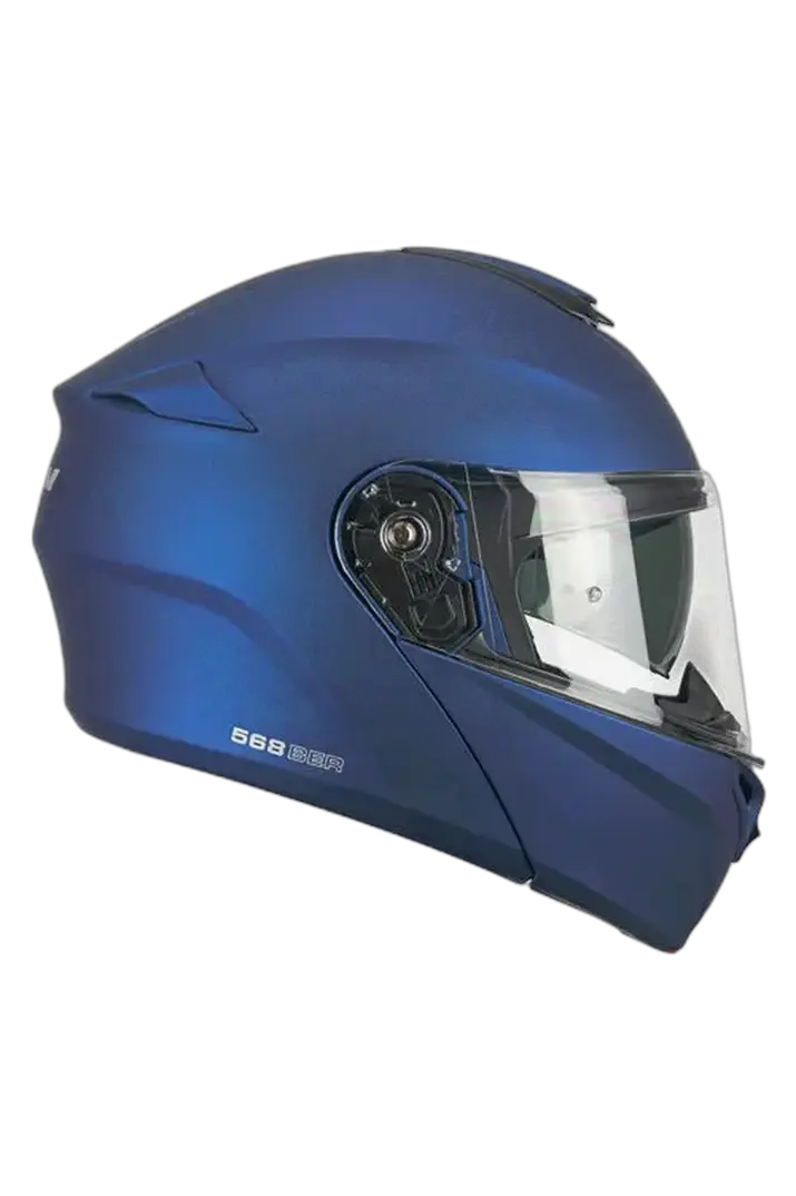 CGM 568A BER MONO MODULARI CASCHI DI MOTO BLU SATINATO