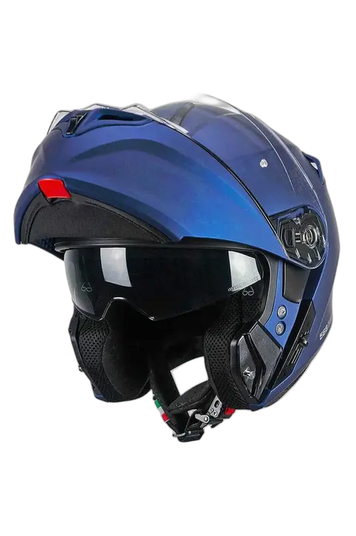 CGM 568A BER MONO MODULARI CASCHI DI MOTO BLU SATINATO