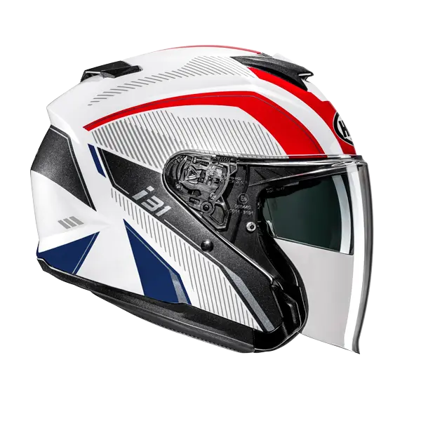 HJC I31 RENO MC21 JET APERTO URBANO CASCHI DI MOTO