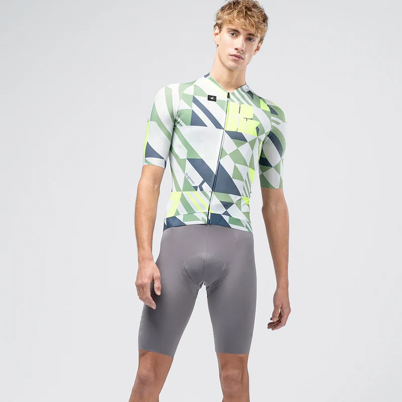 Maglia Gobik CX Pro 4.0 Grid - Verde giallo