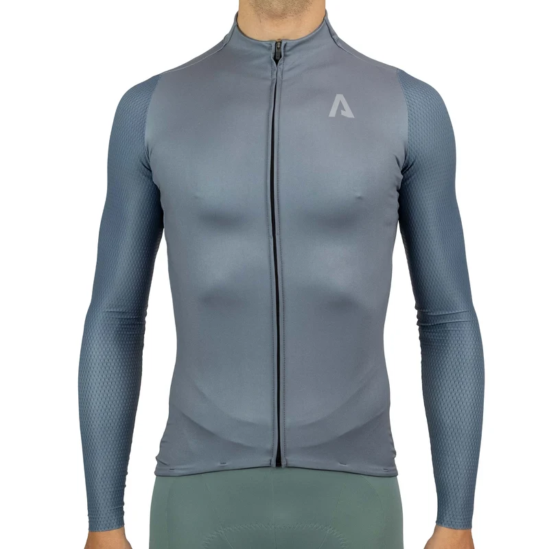 Maglia maniche lunghe All4cycling Color - Gunmetal