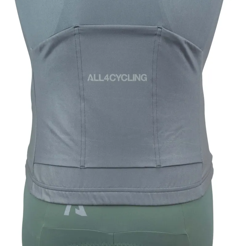 Maglia maniche lunghe All4cycling Color - Gunmetal