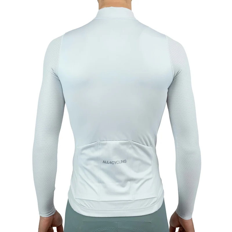 Maglia maniche lunghe All4cycling Color - Grigio