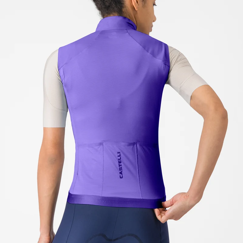Gilet donna Castelli Espresso 2 - Viola