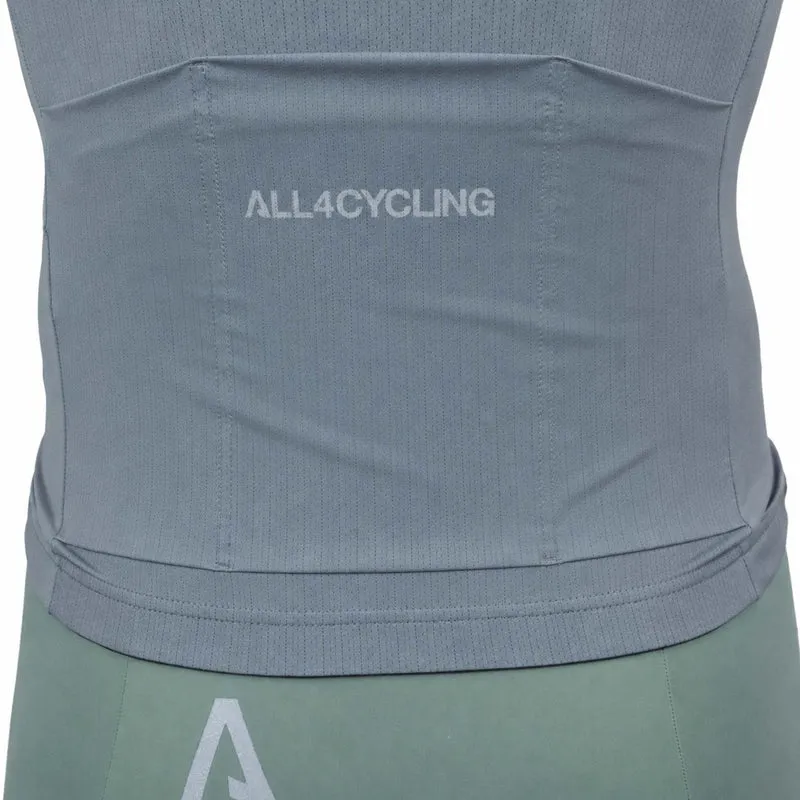 Maglia All4cycling Race Color - Gunmetal