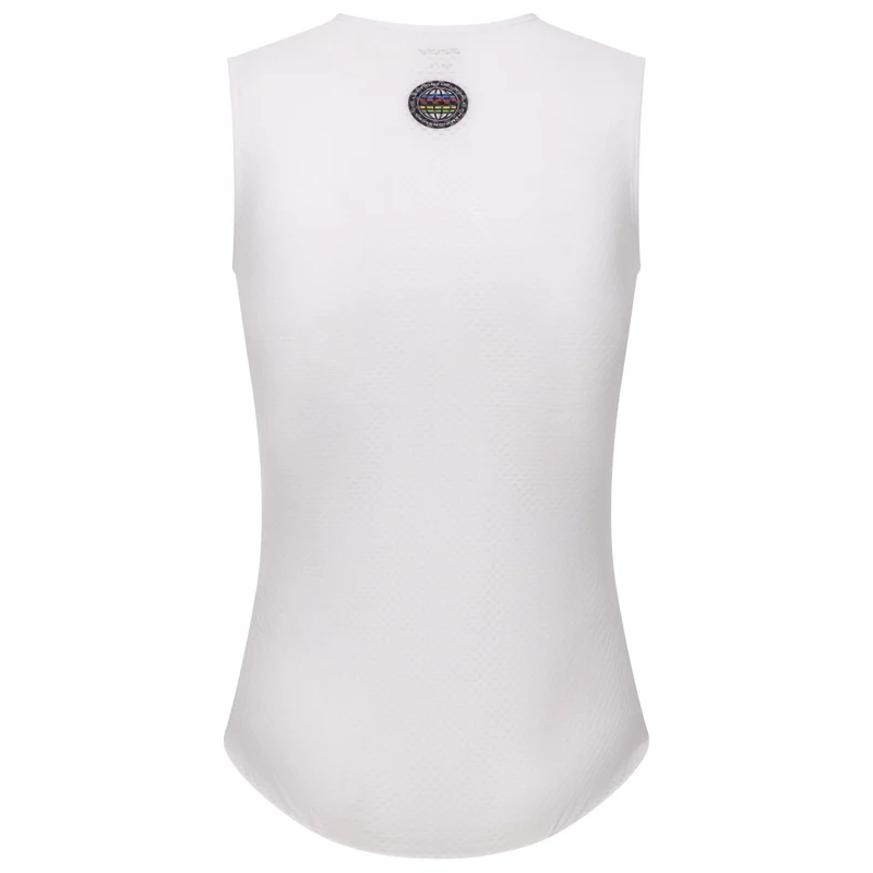 Maglia intima senza maniche Santini UCI - Bianco