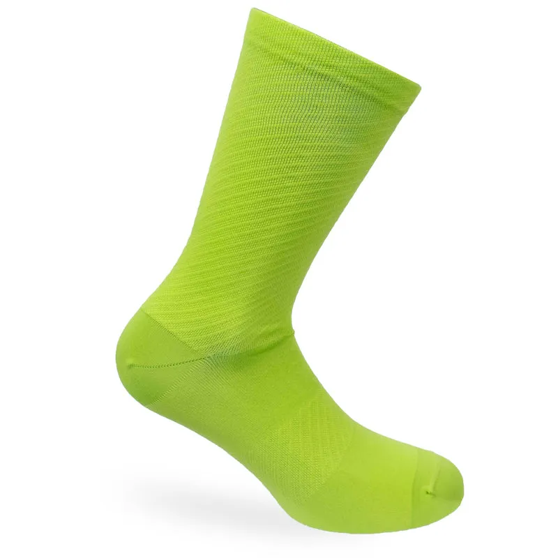 Calze All4cycling Color - Verde acido