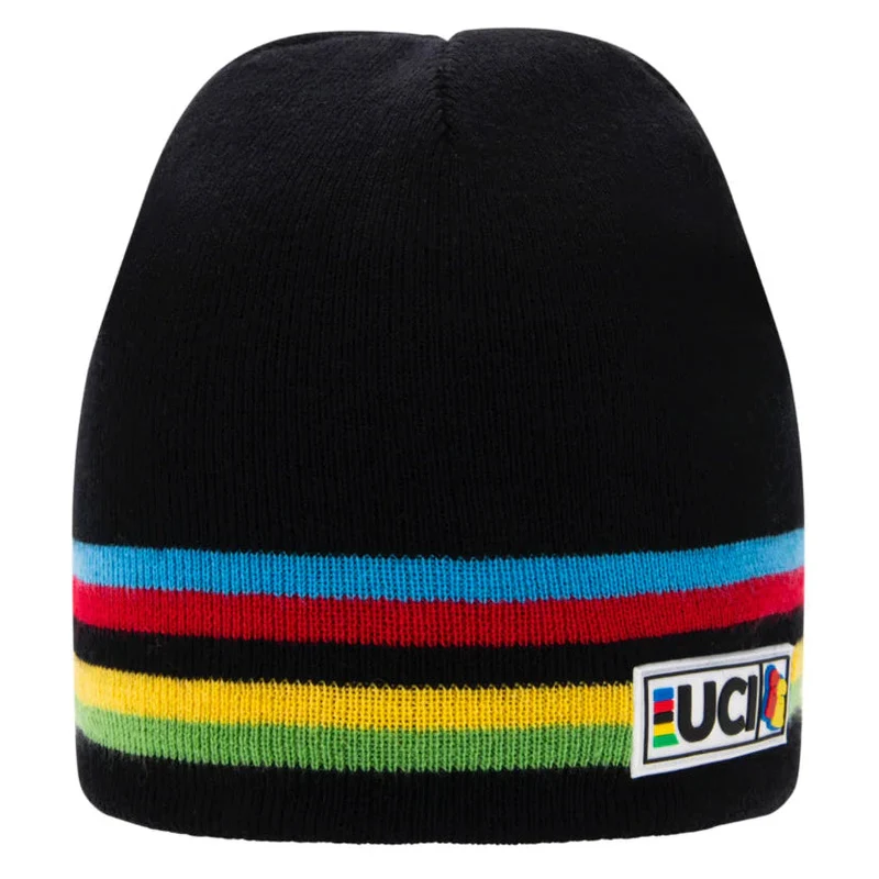 Cappello Santini UCI Rainbow - Nero