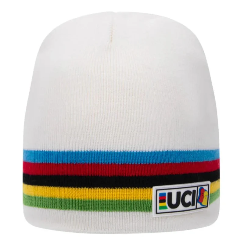 Cappello Santini UCI Rainbow - Bianco