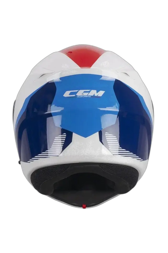 CGM 568S BER SPORT MODULARE FLIP UP CASCHI DI MOTO BIANCO BLU