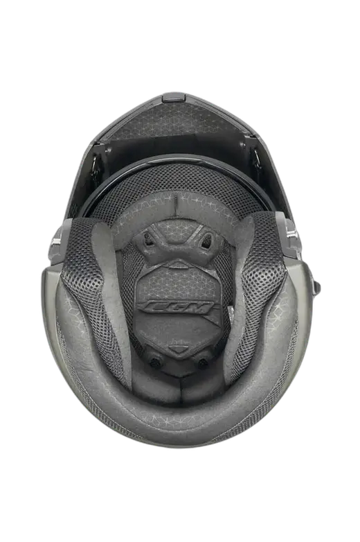 CGM 568S BER SPORT MODULARE FLIP UP CASCHI DI MOTO BIANCO BLU