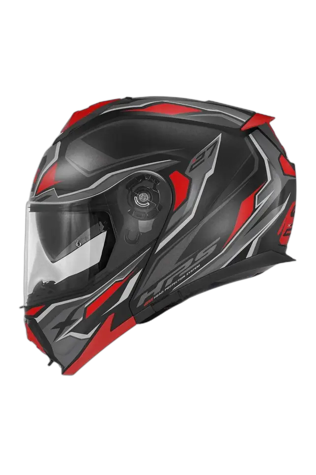 GIVI X27 MOD DIMENSION MODULARE CASCHI DI MOTO NERO ROSSO
