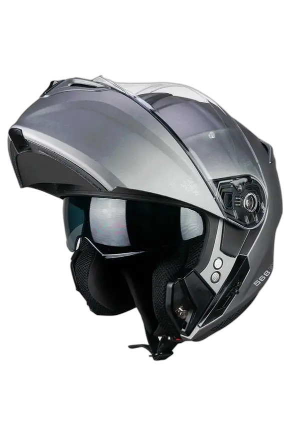 CGM 568A BER MONO MODULARE CASCHI DI MOTO ANTRACITE SATINATO