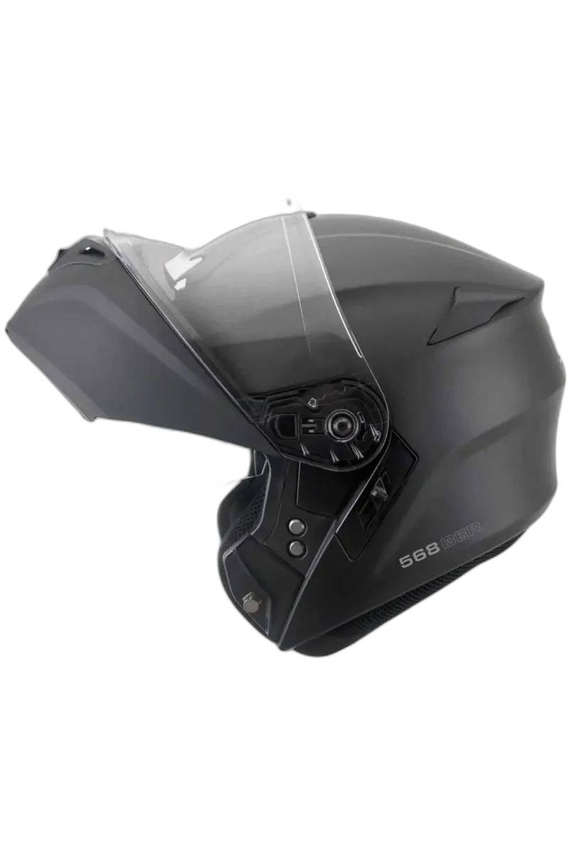 CGM 568A BER MONO MODULARE CASCHI DI MOTO NERO OPACO