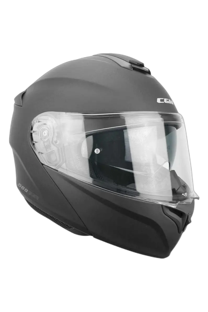 CGM 568A BER MONO MODULARE CASCHI DI MOTO NERO OPACO
