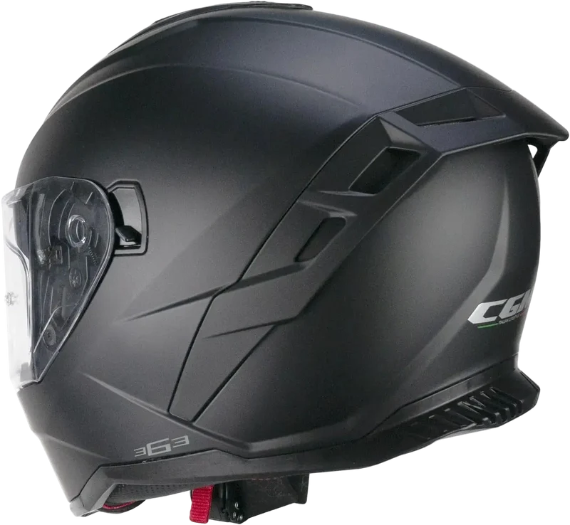 CGM 363A SHOT MONO INTEGRALI CASCHI DI MOTO NERO OPACO
