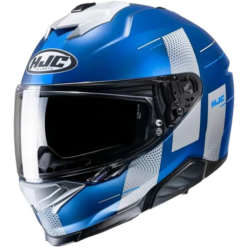 HJC I71 PEKA MC2SF INTEGRALE CASCHI DI MOTO GRIGIO BLU