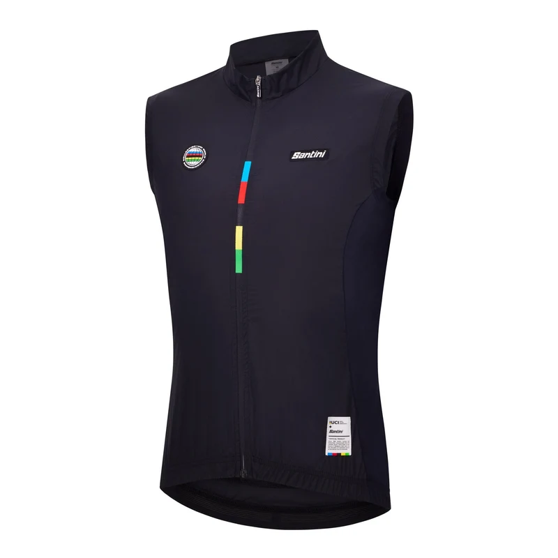 Gilet Santini UCI World Champion - Nero