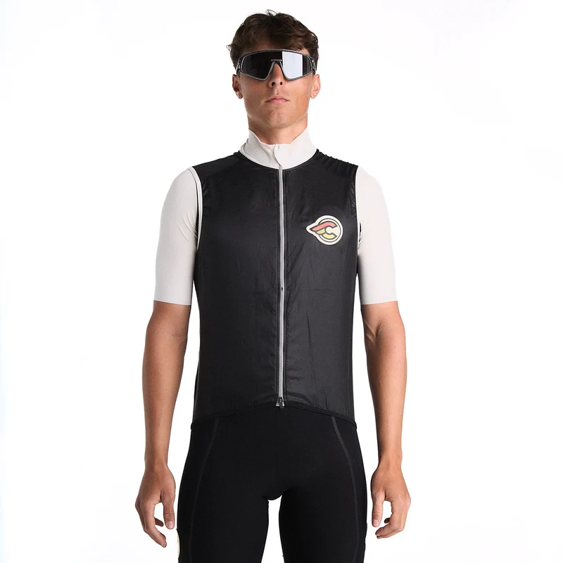 Gilet Cinelli Supercorsa - Nero bianco