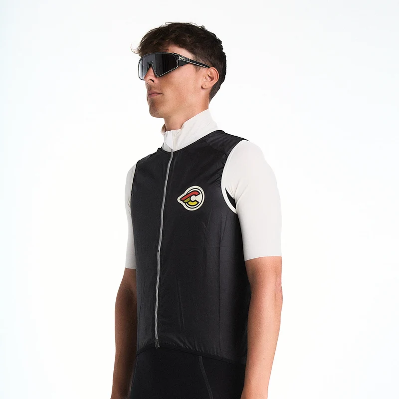 Gilet Cinelli Supercorsa - Nero bianco