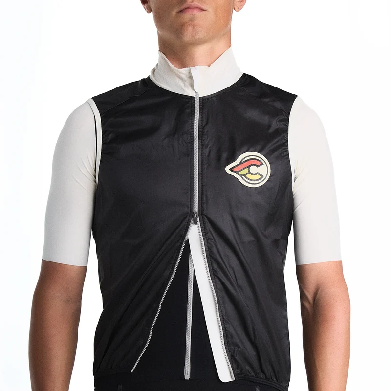 Gilet Cinelli Supercorsa - Nero bianco