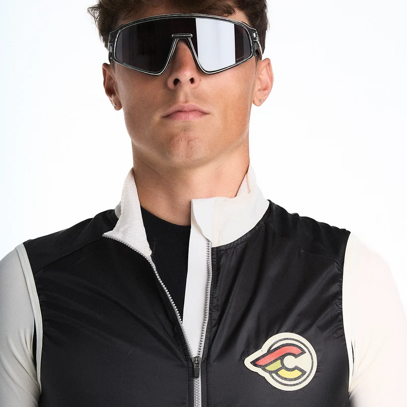Gilet Cinelli Supercorsa - Nero bianco