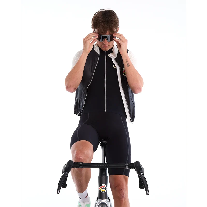 Gilet Cinelli Supercorsa - Nero bianco