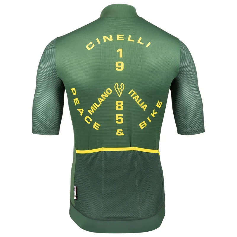 Maglia Cinelli Tempo Mesh Nemo - Verde giallo