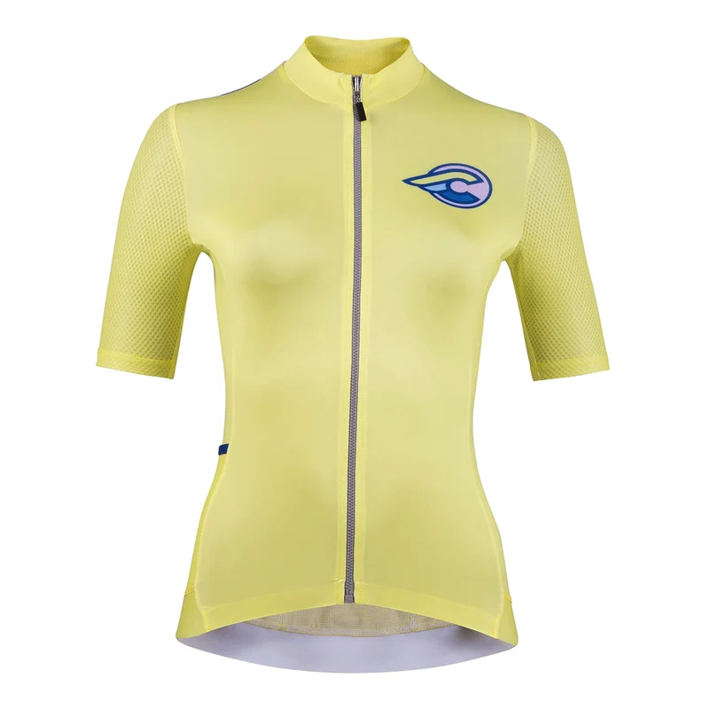 Maglia donna Cinelli Tempo Mesh - Giallo
