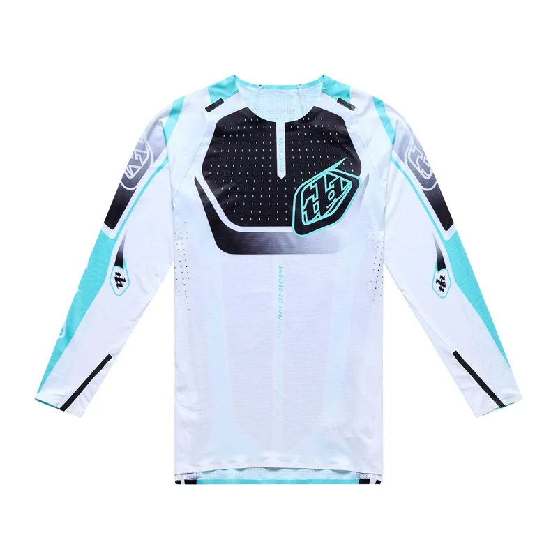 Maglia maniche lunghe Troy Lee Designs Sprint Ultra Proton - Bianco