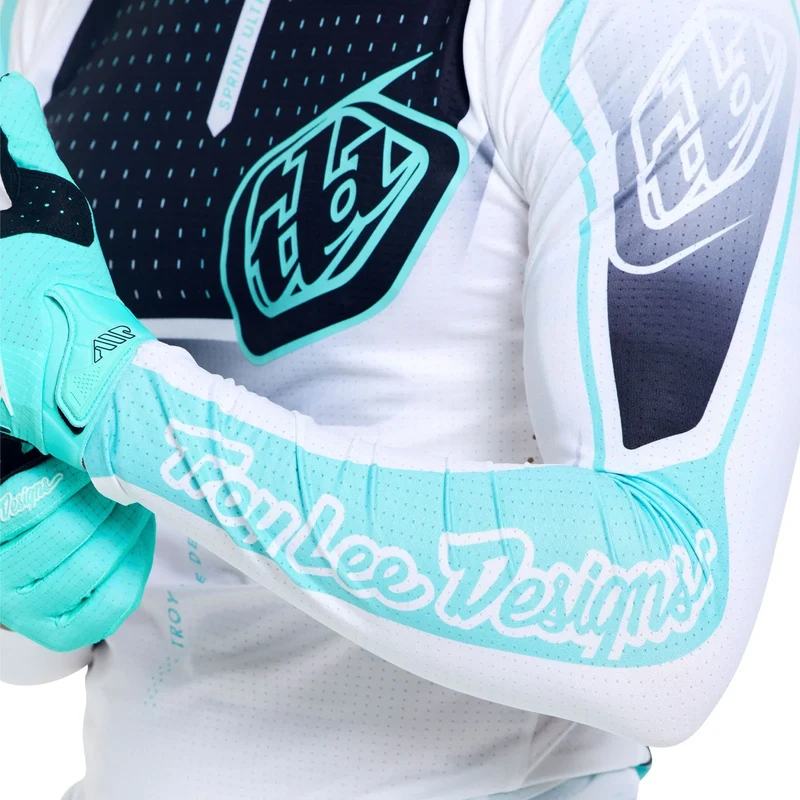 Maglia maniche lunghe Troy Lee Designs Sprint Ultra Proton - Bianco