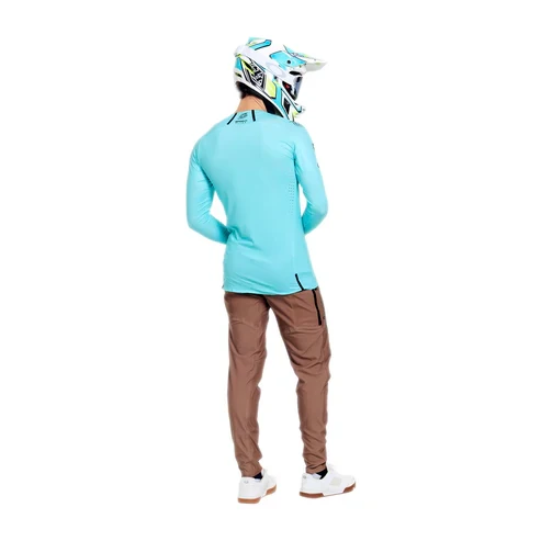 Maglia maniche lunghe Troy Lee Designs Sprint Ultra - Azzurro