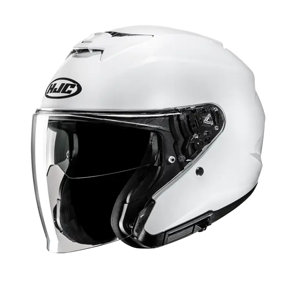 HJC I31 UNI JET APERTO URBANO CASCHI DI MOTO BIANCO PERLA