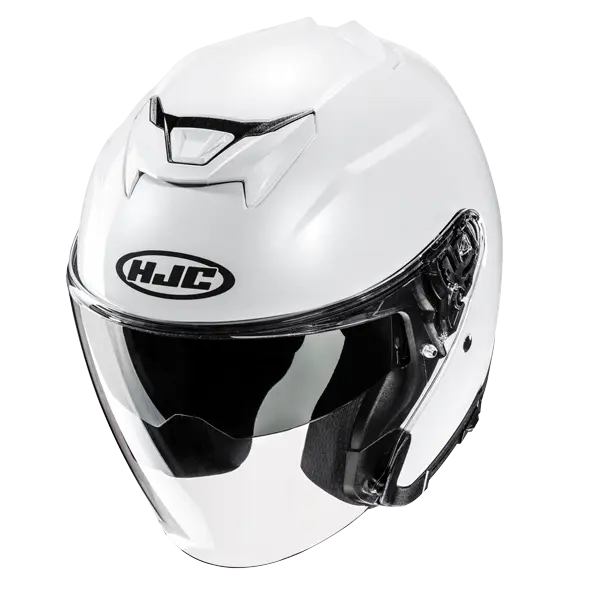HJC I31 UNI JET APERTO URBANO CASCHI DI MOTO BIANCO PERLA