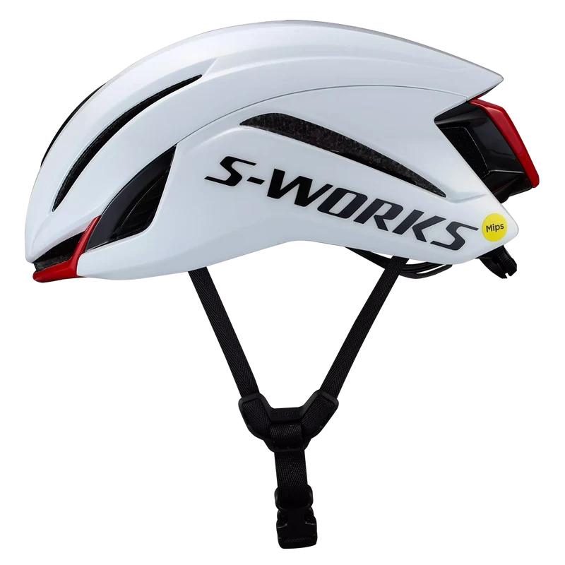 Casco Specialized S-Works Evade 4 - Bianco rosso