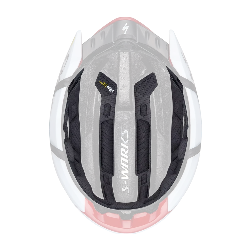 Casco Specialized S-Works Evade 4 - Bianco rosso