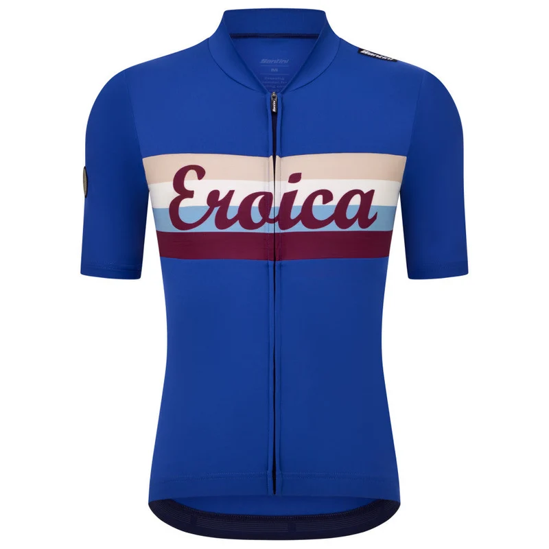 Maglia Santini Eroica Timo - Blu