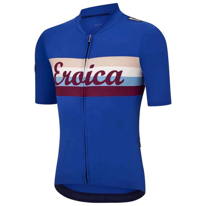 Maglia Santini Eroica Timo - Blu