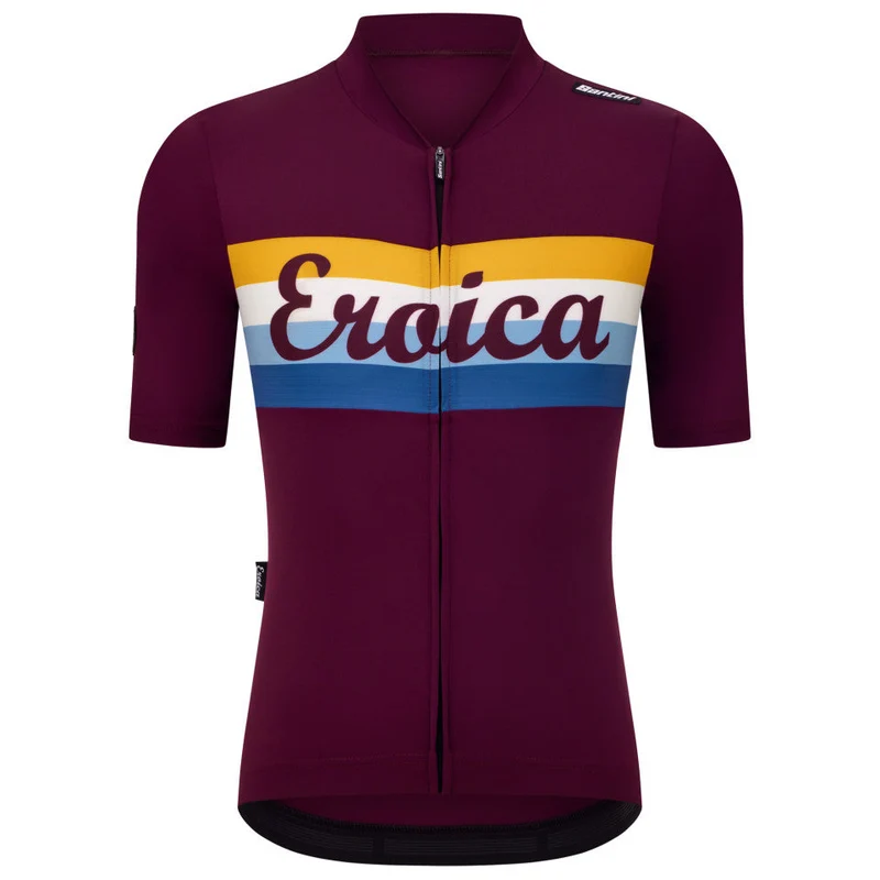 Maglia Santini Eroica Timo - Bordeaux