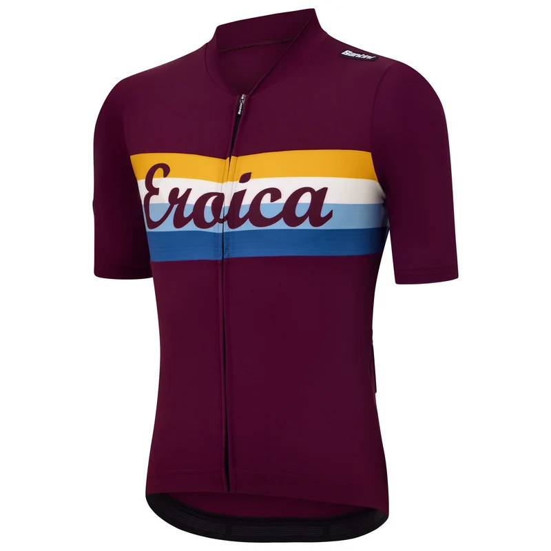 Maglia Santini Eroica Timo - Bordeaux