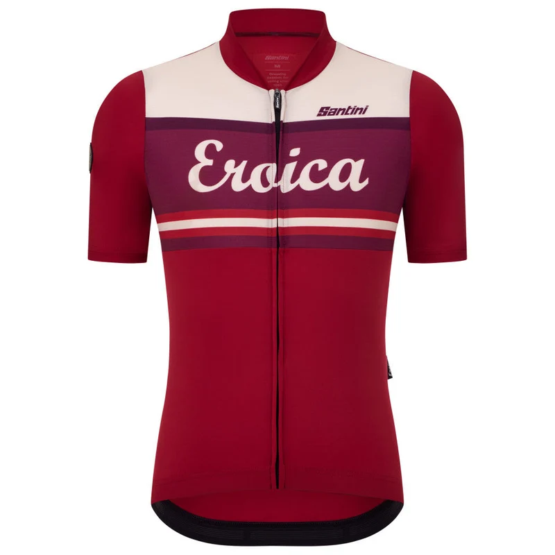 Maglia Santini Eroica Orcia - Bordeaux