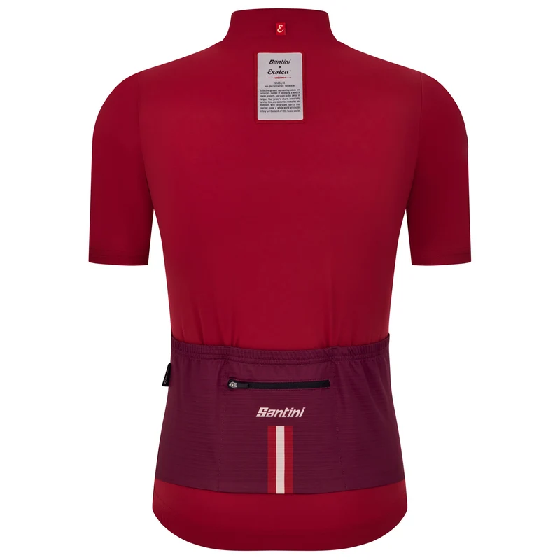 Maglia Santini Eroica Orcia - Bordeaux