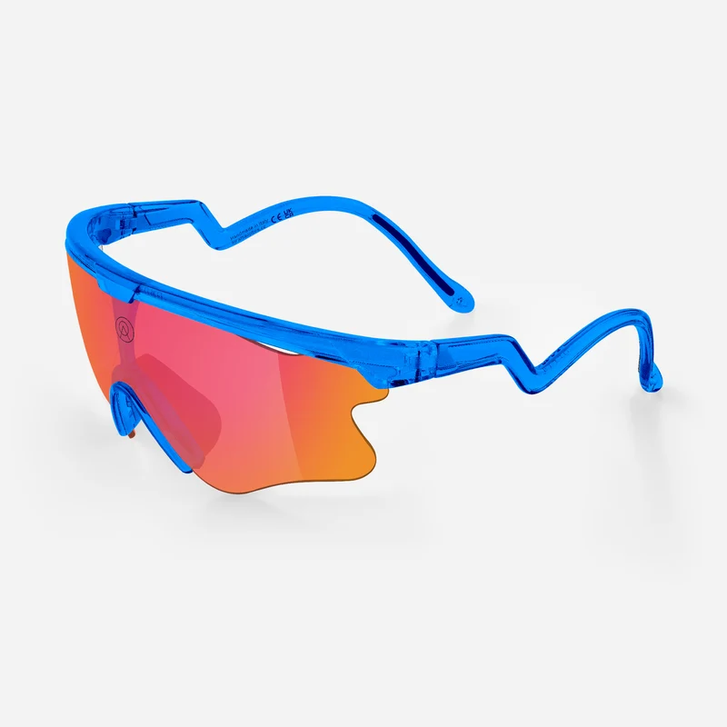 Occhiali Alba Optics Delta Lei - Blue Glossy Vzum F-Lens Fire