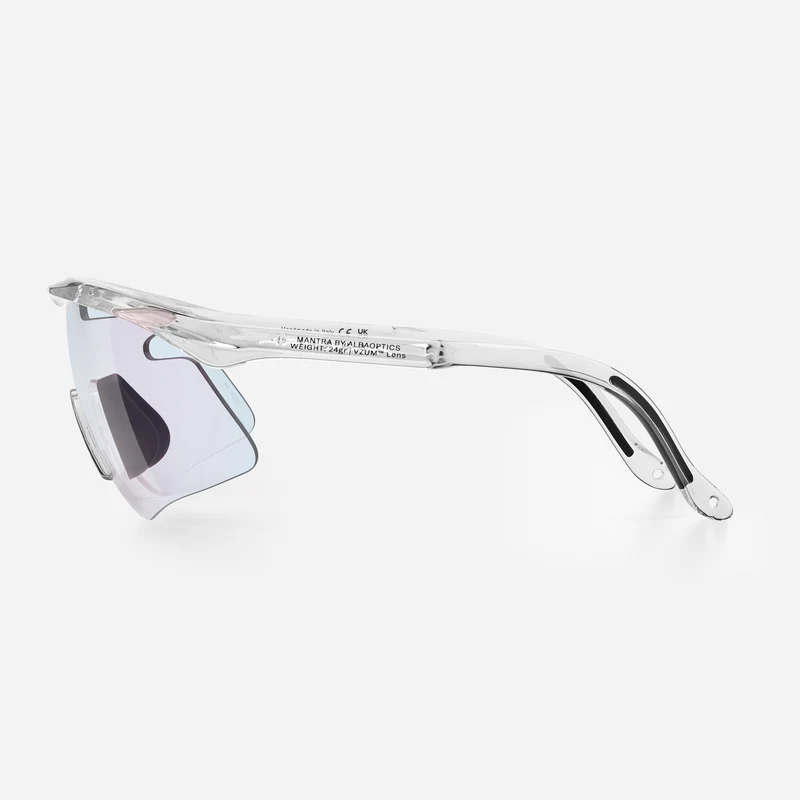 Occhiali Alba Optics Mantra - Crystal Glossy Vzum F-Lens Fire