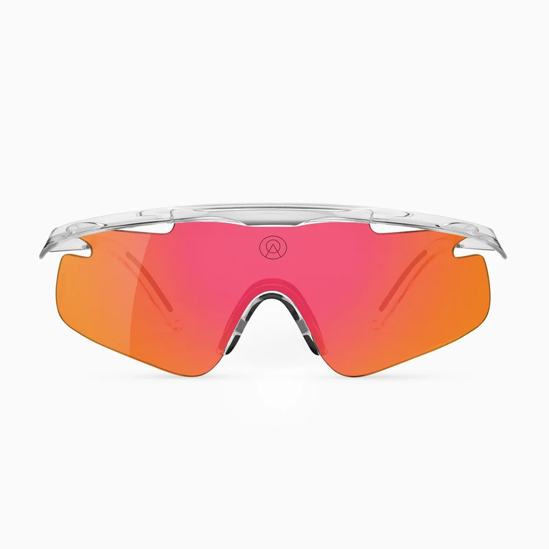 Occhiali Alba Optics Mantra - Crystal Glossy Vzum F-Lens Fire