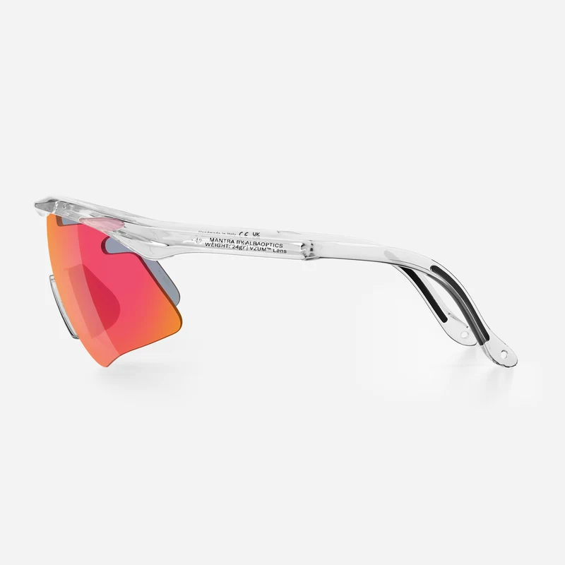 Occhiali Alba Optics Mantra - Crystal Glossy Vzum F-Lens Fire