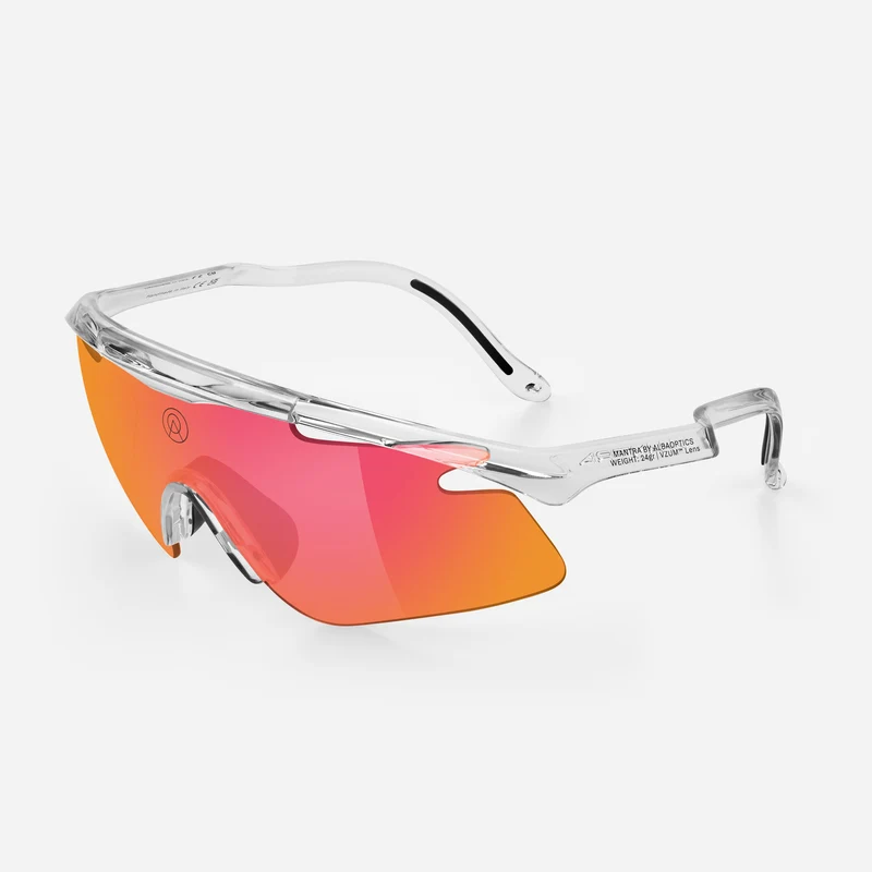 Occhiali Alba Optics Mantra - Crystal Glossy Vzum F-Lens Fire