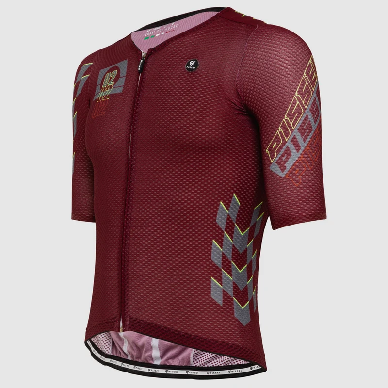 Maglia Pissei Thunder - Bordeaux