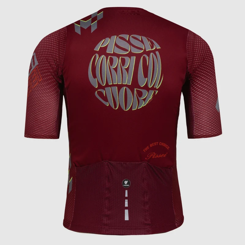 Maglia Pissei Thunder - Bordeaux