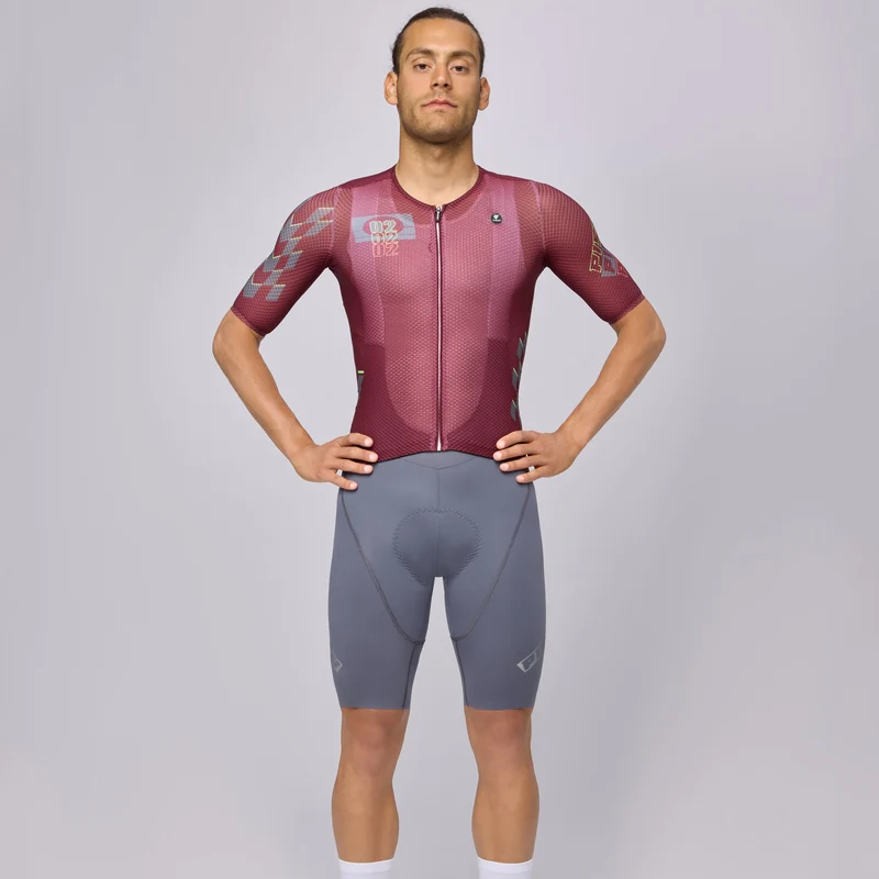 Maglia Pissei Thunder - Bordeaux